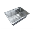 Ver imagem 1 de Cuba Pia Aço Inox Quadrada Cozinha Gourmet com Acessório 60x45 - Brinovar