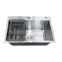 Ver imagem 3 de Cuba Pia Aço Inox Quadrada Cozinha Gourmet com Acessório 60x45 - Brinovar