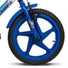 Bicicleta Infantil Aro 16 Sonic Branco e Azul Verden Bikes - 5