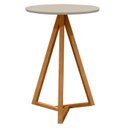Ver imagem 1 de Mesa Lateral para Sala de Estar 13x Off White Nature Tebar