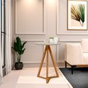 Ver imagem 7 de Mesa Lateral para Sala de Estar 13x Off White Nature Tebar