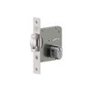 Fechadura Rolete Externa Roseta Quadrada 4145r55 3f Roseta Quadrada Inox - 4145r Cromo Acetinado - 2