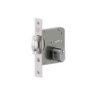 Ver imagem 2 de Fechadura Rolete Externa Roseta Quadrada 4145r55 3f Roseta Quadrada Inox - 4145r Cromo Acetinado