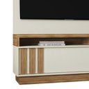 Ver imagem 4 de Estante Painel Home para Tv 55" Mariana Off White/amêndoa- Mabe Magazine