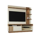 Ver imagem 2 de Estante Painel Home para Tv 55" Mariana Off White/amêndoa- Mabe Magazine