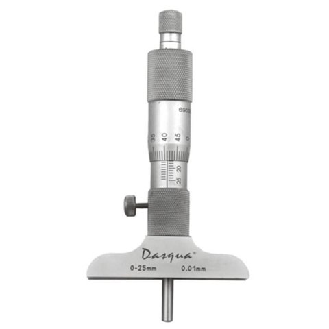 Micrometro de Profundidade 0-50 Mm X 0.01 Mm Dasqua 417,0049