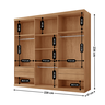 Guarda Roupa Divino Casal 6 Portas 4 Gavetas MDF - 3