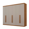Guarda Roupa Divino Casal 6 Portas 4 Gavetas MDF - 2