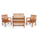 Ver imagem 1 de Conjunto Jardim em Madeira Robust - Natural