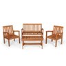 Conjunto Jardim em Madeira Robust - Natural - 1