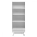 Ver imagem 3 de Cristaleira Marsala 2 Portas 3 Prateleiras Nature/off White - Linea Brasil