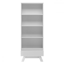 Cristaleira Marsala 2 Portas 3 Prateleiras Nature/off White - Linea Brasil - 3