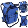 Cadeira Mochila Banqueta Bolsa Semi Termica 2 Em 1 Portatil Praia Pesca Camping Conserva Alimentos P - 2