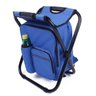 Cadeira Mochila Banqueta Bolsa Semi Termica 2 Em 1 Portatil Praia Pesca Camping Conserva Alimentos P - 13
