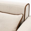 Ver mais imagens de Kit 2 Poltronas Decorativa Linho Premium Base Madeira Maciça Aurea