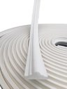 Ver imagem 1 de Boiserie Moldura Roda Meio de Eva Adesivo e Flexível *sirius 2,5cmx 1,1cm 15 Metros* Branco