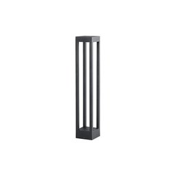 Poste Balizador de Jardim Side Preto 60cm Led 10w 3000k Bivolt Ip67 Embu Led - 2