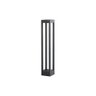 Poste Balizador de Jardim Side Preto 60cm Led 10w 3000k Bivolt Ip67 Embu Led - 2