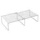 Ver imagem 1 de Conjunto com 2 Prateleiras Extensíveis Cromado 1855 Arthi