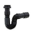 Ver imagem 6 de Torneira Lav. Clean Preto Black+Flexível+Válvula Click+Sifão
