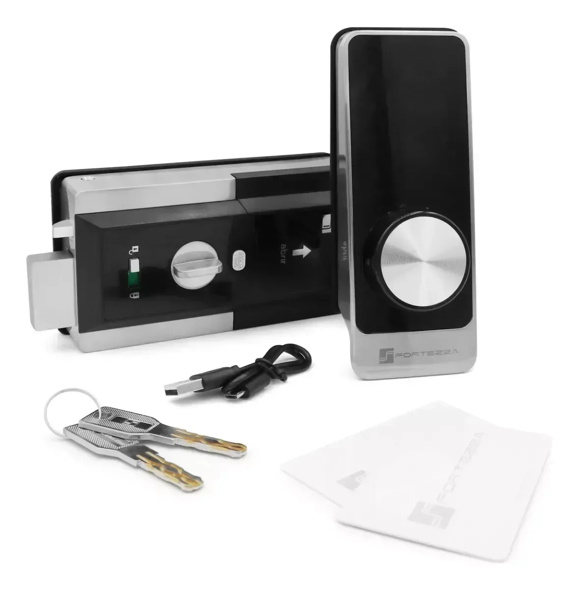 Fd10 Fechadura Eletronica Smart Lock Fortezza - 8