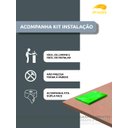 Ver imagem 3 de Kit 3 Quadros Decorativos Hoje Vai Ser Um Bom Dia - 40x60 - Moldura Madeira