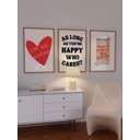 Ver imagem 1 de Kit 3 Quadros Decorativos Hoje Vai Ser Um Bom Dia - 40x60 - Moldura Madeira