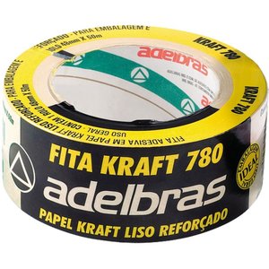 Fita para Empacotamento Papel Kraft 780 48mm X 50mts
