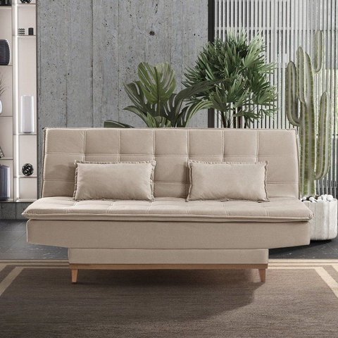 Sofá Cama 3 Lugares 192cm Luna