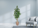 Ver imagem 2 de Planta Árvore Artificial Bambu Real Toque 1,6m Kit + Vaso E. Bege 32cm