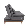Sofá Cama 3 Lugares 192cm com Pés de Madeira Luna  - 8