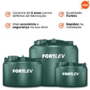 Ver imagem 4 de Tanque Polietileno 15.000l Vertical Verde Fortlev