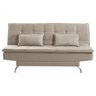 Sofá Cama 3 Lugares 192cm com Pés de Alumínio Luna  - 2