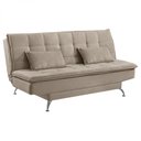 Ver imagem 6 de Sofá Cama 3 Lugares 192cm com Pés de Alumínio Luna 