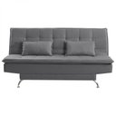 Ver imagem 2 de Sofá Cama 3 Lugares 192cm com Pés de Alumínio Luna 