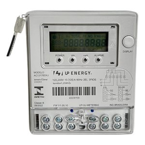 Medidor Elétrica Watimetro Bifásico 2f+n Up Energy Inmetro