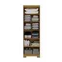 Ver imagem 4 de Armário Multiuso Israel 2 Portas com Chave 100% MDF Cinamomo/Off White