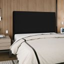 Ver imagem 1 de Cabeceira Cama Box Orgânica King 195cm Luna Suede C/frame Preto