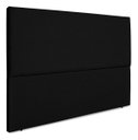 Ver imagem 3 de Cabeceira Cama Box Orgânica King 195cm Luna Suede C/frame Preto