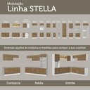 Ver mais imagens de Armário de Cozinha Completa 330cm Stella Madesa 02 Branco/rustic