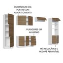 Ver imagem 4 de Armário de Cozinha Completa 330cm Stella Madesa 02 Branco/rustic