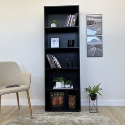 Estante para livros com Sapatas Antiumidade 5 Prateleiras Multy - 13 Estante para livros com Sapatas Antiumidade 5 Prateleiras Multy - 13