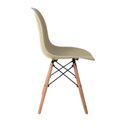 Ver imagem 5 de Kit 2 Cadeiras para Sala de Jantar Eames PP Dsw-m Bege/Fendi