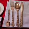 Faqueiro Talheres Rose Gold de Luxo Super Trabalhado 24 Pçs - 2