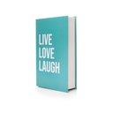 Ver imagem 5 de Caixa Livro Verde "Live Love Laugh Verde" 27X17X5Cm