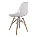 Ver imagem 1 de Kit 2 Cadeiras Eames PP Dsw-m Transparente
