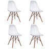 Kit 4 Cadeiras Eames PP Dsw-m  - 1