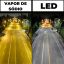 Ver imagem 2 de Luminária Publica 250w Led Cob Pétala Poste Ip66 Bivolt
