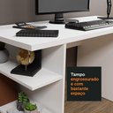 Ver mais imagens de Escrivaninha para Computador Office 9409 Branco