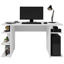 Ver imagem 3 de Escrivaninha para Computador Office 9409 Branco